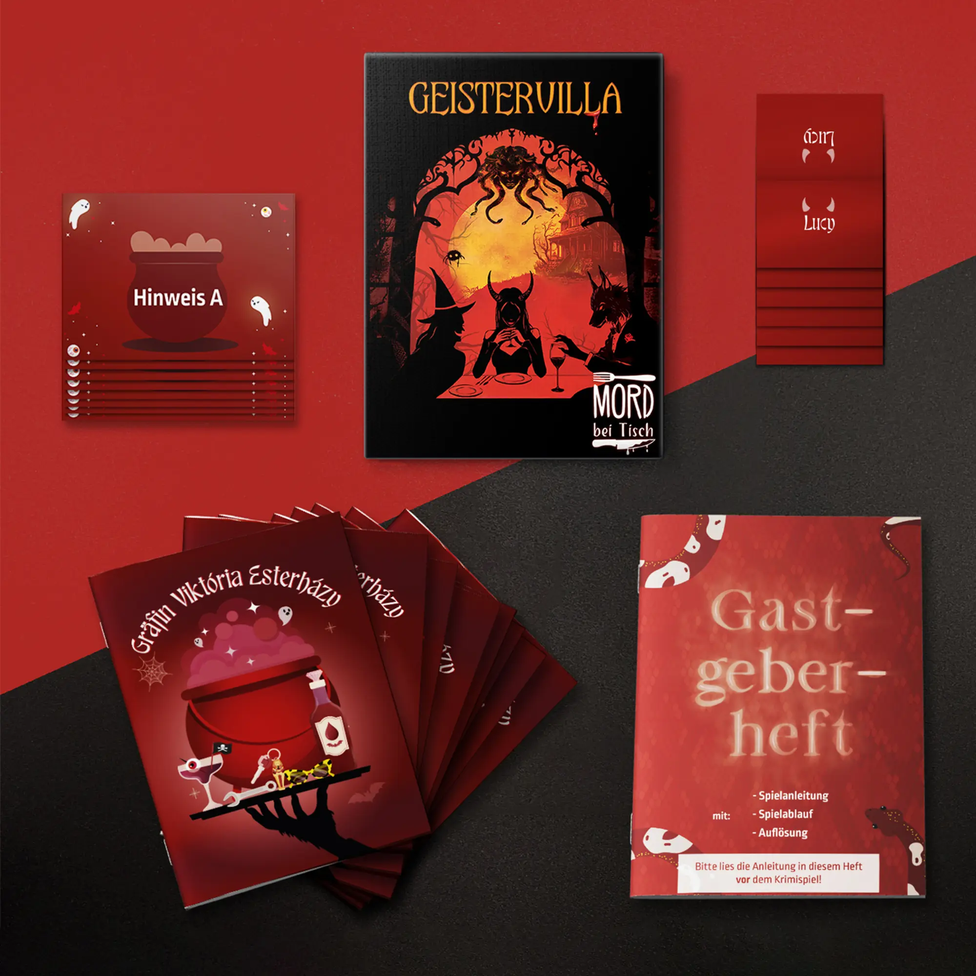 Das Spiel Geistervilla